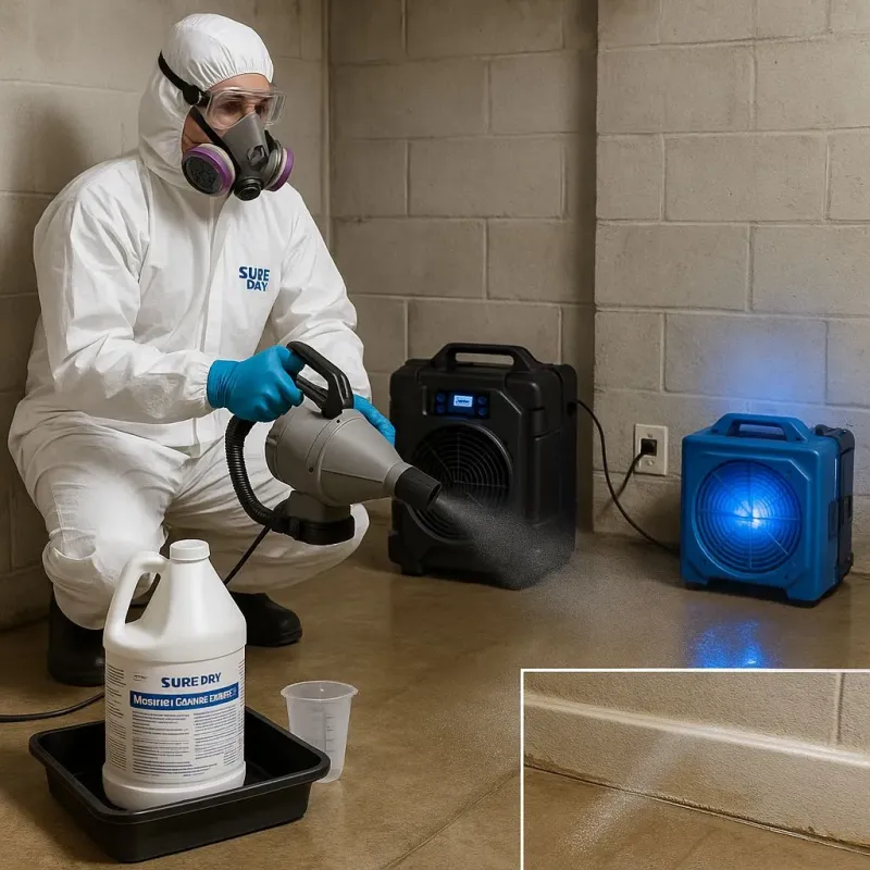 Sanitization and Odor Removal process in Aiken County, SC