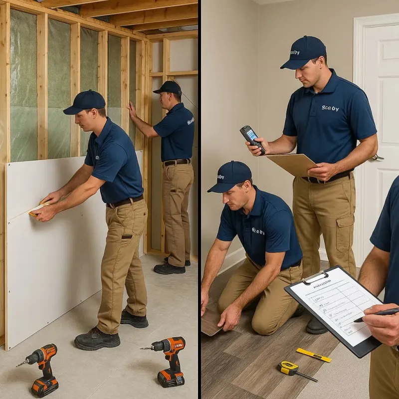 Repairs and Reconstruction process in Aiken County, SC